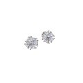 wholesale S925 Silver Maker Five-Heart Zircon Star Stud Earrings for Women, Small and Exquisite, Niche Design, Simple and Versatile, Luxury Minimalist Earrings-0-4