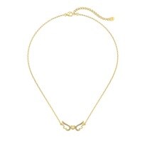 wholesale S925 Sterling Silver Live Korean New Design Women's Necklace with Heart Wings and Zircon Inlaid Exquisite Pendant-DY190790-SG-WH>925 silver
