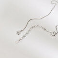 wholesale 925 Sterling Silver Geometric Collarbone Chain Box Chain-0-3