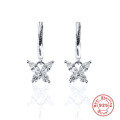 wholesale S925 Sterling Silver Creative Minimalist Butterfly Diamond Ear Cuff,。-0-4