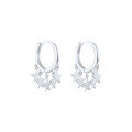 wholesale S925 Sterling Silver Star Tassel Ear Cuff, Exaggerated Ins Style, Minimalist Fashion Earrings-0-1