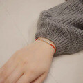 wholesale 925 Sterling Silver Adjustable Single-Row Red Rope Lucky Bracelet for Couples and Best Friends, Zhuo Fan Jewelry New Design-0-2