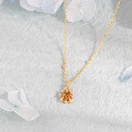 wholesale S925 Sterling Silver, Dunli Jewelry New Age* Winter Limited Edition Vintage Snowflake Zircon Necklace, Delicate Sterling Silver Collarbone Chain-0-3