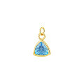 wholesale S925 Sterling Silver Waterdrop Colorful Zircon Necklace For Women, Elegant Pendant-0-14