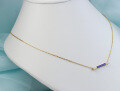 wholesale S925 Sterling Silver Royal Style Hit One-Line Necklace with Freshwater Pearl Pendant Choker Jewelry Wholesale-0-3