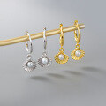 wholesale S925 Sterling Silver Fresh and Sweet Ins Style Niche Design Exquisite Shell Pearl Ear Clasp M06658-0-0