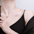 Metal Alloy Pendant Bohemian Amethyst Moissanite Necklace for Women-0-2