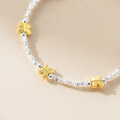 wholesale S925 Silver Dainty and Sweet Ins Style Small and Exquisite Gold Butterfly Broken Silver Bracelet S7915-0-4