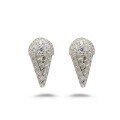 wholesale S925 Silver Source Manufacturer Wholesale Dunli Jewelry Ice Cream Cute Style White Zircon Earrings-0-4