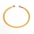 wholesale Open bracelet C-shaped beaded rope plain woven bracelet with sand gold accessories, women's red rope for zodiac year-0-12