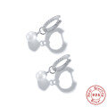 wholesale S925 Sterling Silver Rhinestone Pearl Ear Cuff Earring, Korean INS Style-0-6
