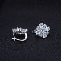 wholesale S925 Silver Fashion Sky Blue Topaz Earrings,S925-0-3