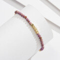 wholesale S925 Sterling Silver Amethyst Quartz Ankle Foot Chain, Minimalist Design Elegant Summer and Fall Anklet-0-3