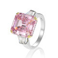 S925 Silver Pigeon Egg Topaz Ring, Sky Blue, Clearance Sale with Free Shipping-0-14