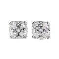wholesale S925 Sterling Silver 9*9mm Fat Square High-Carbon Diamond Stud Earrings for Women, Hot Selling on AliExpress-0-4