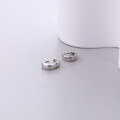 wholesale 925 Sterling Silver Minimalist Circle Earrings Women's Ins Fashion Versatile-0-5