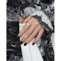 wholesale S925 Sterling Silver CJ059 Korean-style Versatile Line Ring Ins Minimalist Niche Smooth Surface Spring Ring for Women-0-2