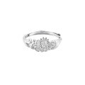 wholesale S925 Sterling Silver Guofeng Blossom Ring for Women, Filigree Luxury High-End Retro Elegant Adjustable Ring Wholesale-0-4