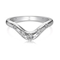 wholesale S925 Sterling Silver Cross-Border Live Streaming Women's Ring, Small and Minimalist, Luxurious and High-End, Oval 8A Ice Flower Cut High-Carbon Diamond Silver Ring-Platinum DY121137-SW-WH 8