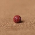 wholesale Metal material, genuine raw ore cinnabar high-content purple gold sand, wealth dominates the world, back cloud spacer beads, loose beads for DIY red rope bracelet accessories-0-14