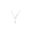 wholesale S925 Sterling Silver Maker's Big Dipper Necklace, Small Batch Design with Delicate Tassels, Fashionable and Versatile Collarbone Chain-0-4