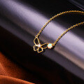 wholesale 925 Silver Ethereal Butterfly Necklace, New Women's Jewelry Korean Minimalist Elegant Cold Style Versatile Collarbone Chain-0-0