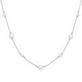 wholesale S925 Sterling Silver Classic Small and Large Pearl Necklace,ins-0-6