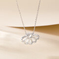 wholesale S925 Sterling Silver Women's Necklace Light Luxury Niche。-0-2