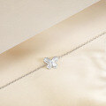 wholesale S925 Silver New Style Butterfly Bracelet, Small and Chic European and American Fashion Bow Accessory-0-3