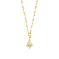 wholesale S925 Sterling Silver，。-A3801-Gold 925 Silver