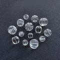 wholesale Metal material, natural crystal single bead precision white crystal pumpkin bead loose beads treasure five elements bracelet necklace accessory DIY ornament-0-3