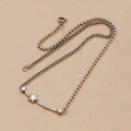 wholesale Metal S925 long star necklace women retro clavicle chain Korean version ins minimalist wind simple fashion personality-0-1