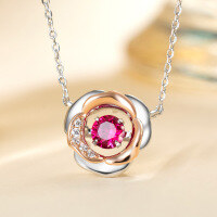 wholesale S925 Sterling Silver Necklace, Autumn and Winter New Arrival Accessories, High-End Sense Women's Sweater Versatile Jewelry, Christmas Gift Wholesale-Necklace 925 Silver