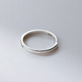 wholesale S925 Sterling Silver Literary Retro Style Exquisitely Designed Niche Thai Silver Small Fish Ring R02717-0-4