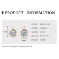 S925 Sterling Silver D Color Moissanite Earrings, Simple Design, Cross-Border Live Streaming, Daily Commute Wholesale-0-9