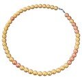 wholesale Metal material first, strong light perfectly round large 8mm South Sea golden pearl vintage French-style women's necklace-0-4