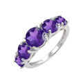 wholesale S925 silver, manufacturer direct supply colored crystal ring for women,-0-8