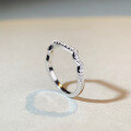 wholesale S925 Sterling Silver Stackable Ring Women Minimalist Ins Style Matching Ring Zircon Ring Wholesale Secondary Ring Matching-0-3