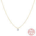 wholesale S925 Sterling Silver Ins-style Small Snake Pendant with Crystal Rhinestones and Pearl Drop Necklace-0-11