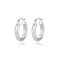 wholesale 925 Sterling Silver Cross-border Wholesale Niche Luxury Earrings,ins-E956E-White Gold 925 Silver