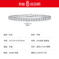 S925 Sterling Silver Tennis Bracelet with New European-American Style Full Pavé Pear Moissanite, Tarnish-Resistant Luxury Jewelry-0-4