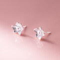 wholesale 990 Sterling Silver Fresh and Sweet Style Niche Design Exquisite Beaded Jasmine Flower Earrings M06622-0-3