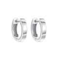 wholesale 925 Sterling Silver Hoop Earrings for Women, Minimalist Ear Cuffs, Unisex Simple and Advanced Ear Accessories-0-4