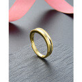 wholesale S925 Silver Matte Open-Ended Ring Plain Silver Index Finger Ring Women's Japanese Korean Style Creative Personalized Polished Ring Wholesale-0-1