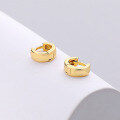 wholesale 925 Sterling Silver Minimalist Circle Earrings Women's Ins Fashion Versatile-0-8
