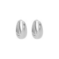 wholesale S925 Sterling Silver Geometric Circle Earrings for Women, Korean Version Ins Minimalist Niche Design, Versatile and Stylish-0-6