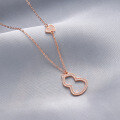 wholesale S925 silver electroplated source factory new Korean style fashionable women's chain necklace wholesale-0-0