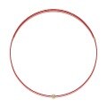 wholesale 925 Silver Fashion Gold Red Rope Chain Necklace Does Not Fade, Light Luxury Advanced Moissanite Birth Year Necklace-0-6
