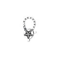 wholesale S925 Sterling Silver Cloud Tide Pavilion Anchor Five-Pointed Star Cross 3D Pattern Creative Necklace Bracelet with Universal Clasp-0-4