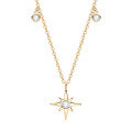S925 Sterling Silver Moissanite Cross Pendant Necklace for Women-0-8
